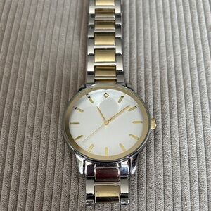 Silver and Gold Two-Tone Watch